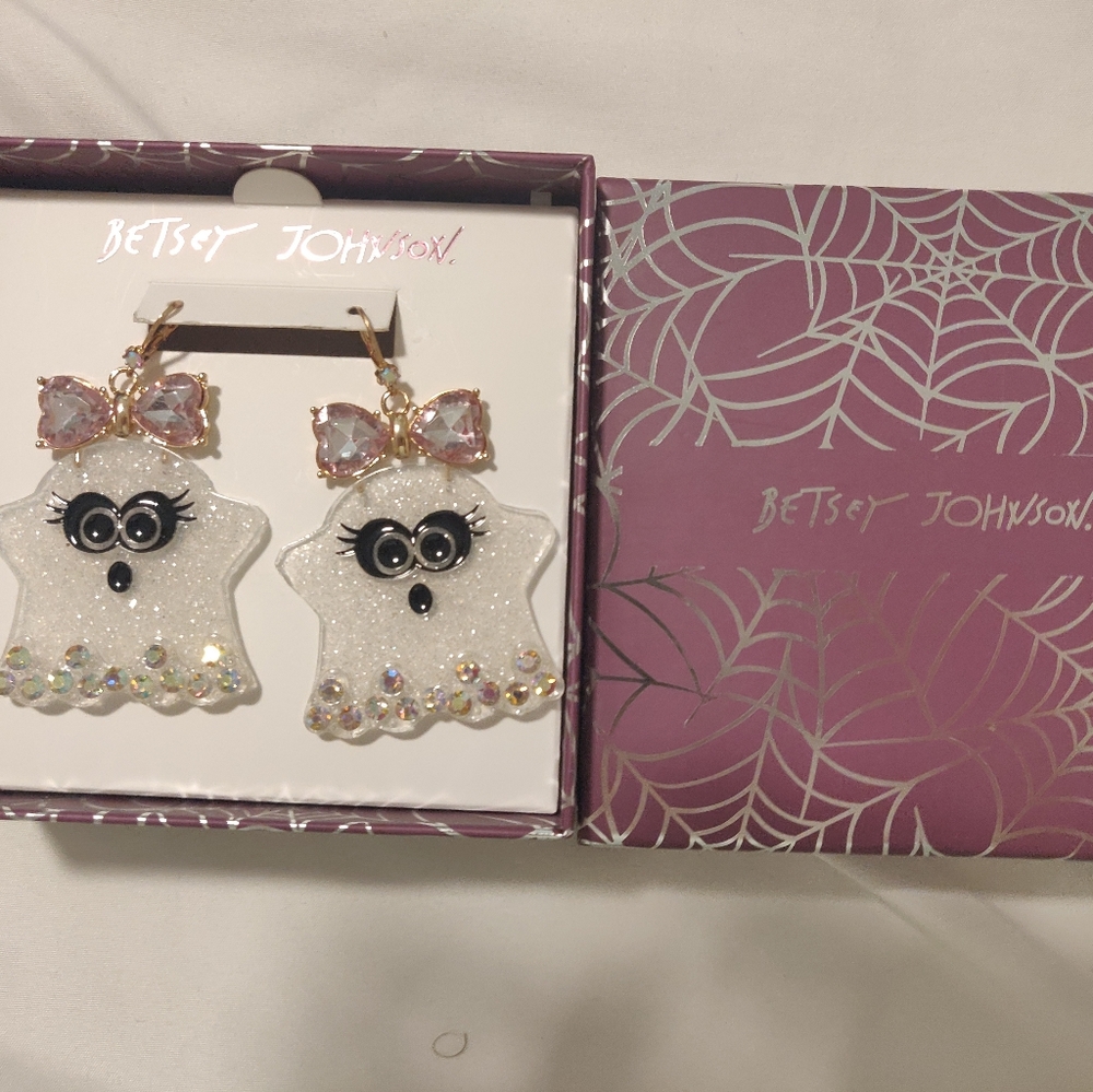 Betsey Johnson Halloween earrings